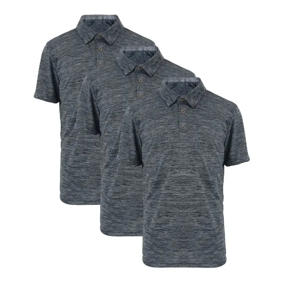 3 Pack Men’s Performance Polo Shirt