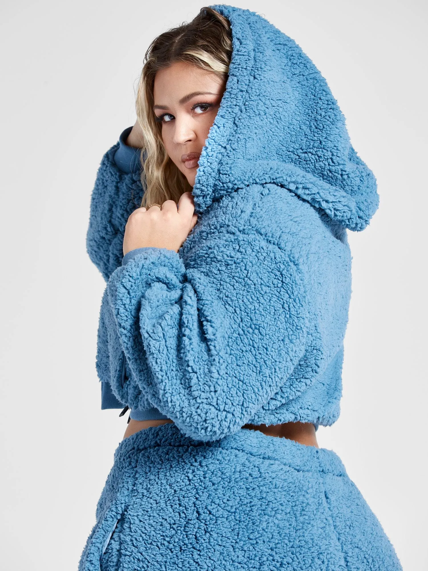 A Laidback Vibe Teddy Hoodie - Patrick Starrr x FTF