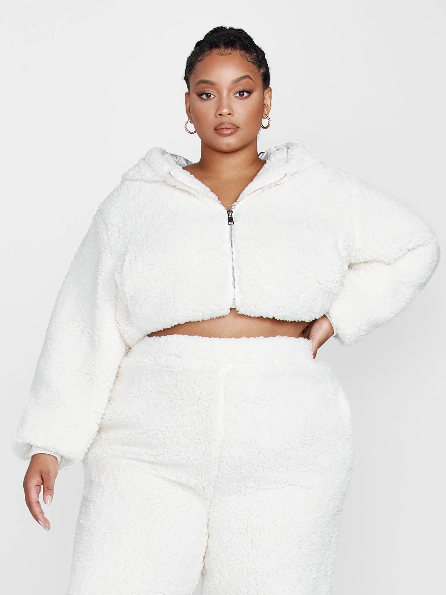A Laidback Vibe Teddy Hoodie - Patrick Starrr x FTF