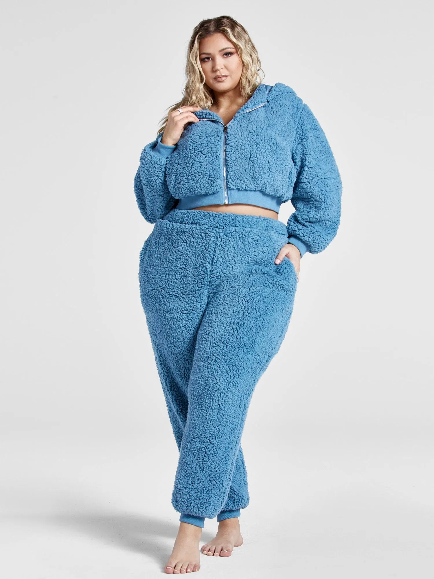 A Laidback Vibe Teddy Hoodie - Patrick Starrr x FTF