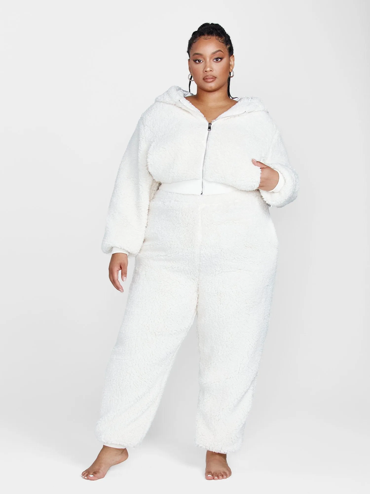 A Laidback Vibe Teddy Hoodie - Patrick Starrr x FTF