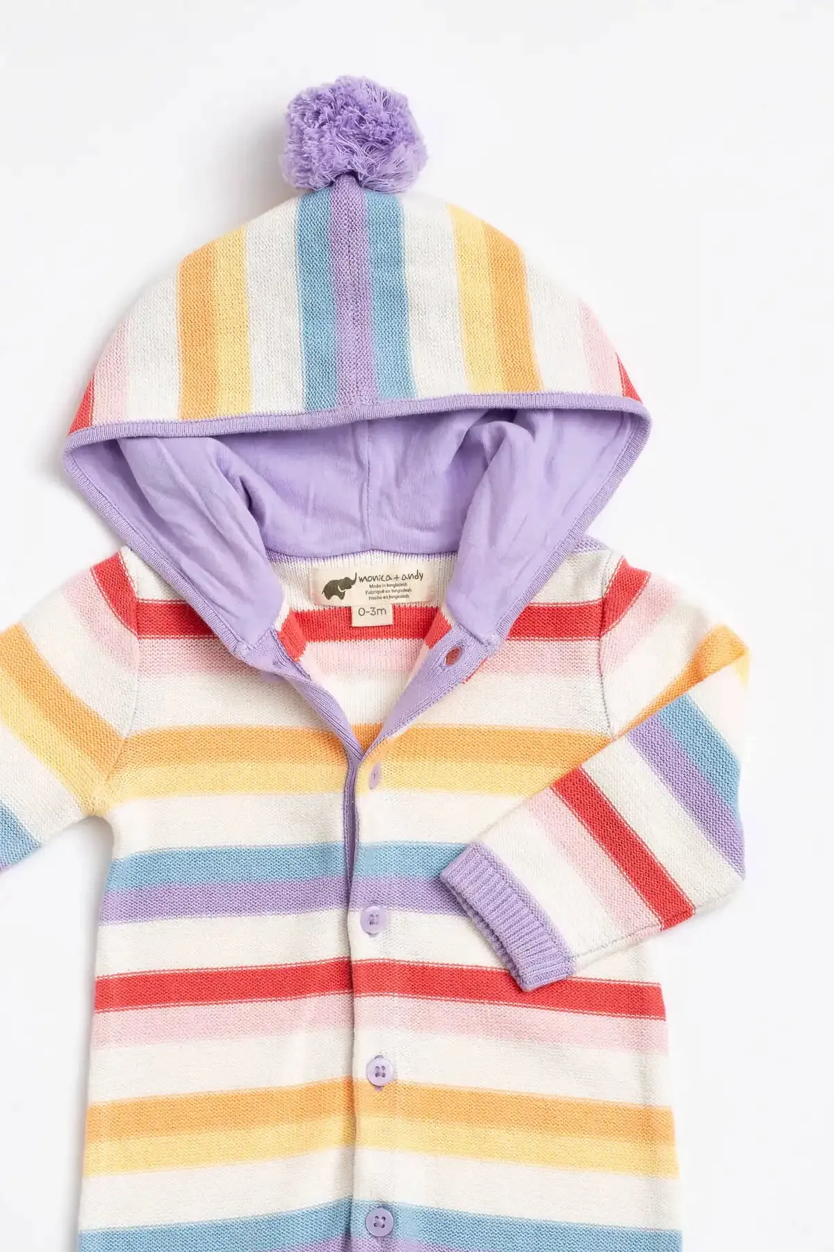 Apres Ski Romper_Pastel Stripes