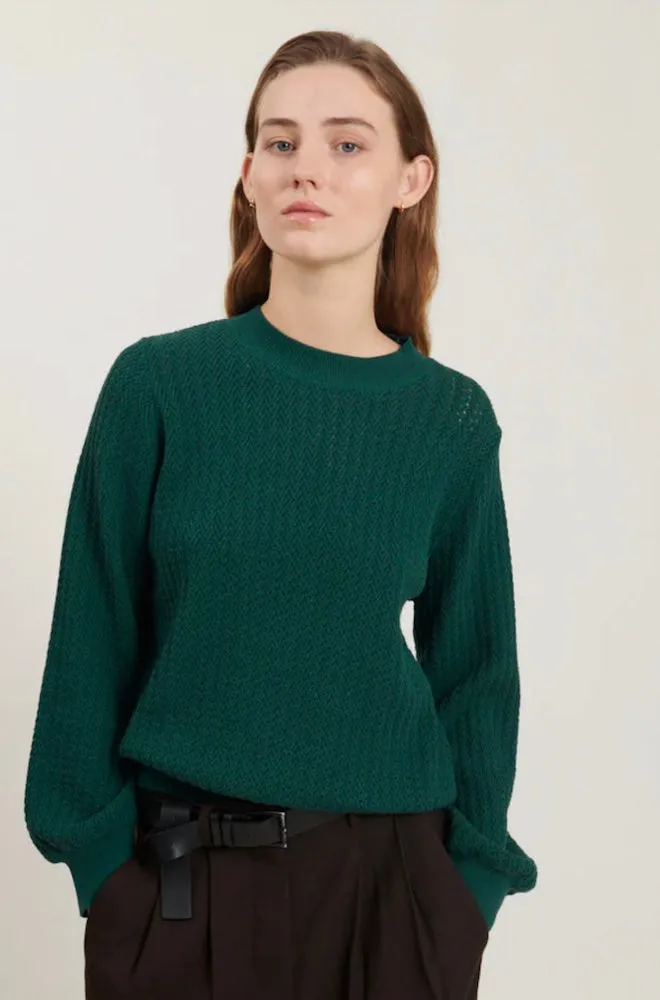 BASIC APPAREL Joda sweater rain forrest women