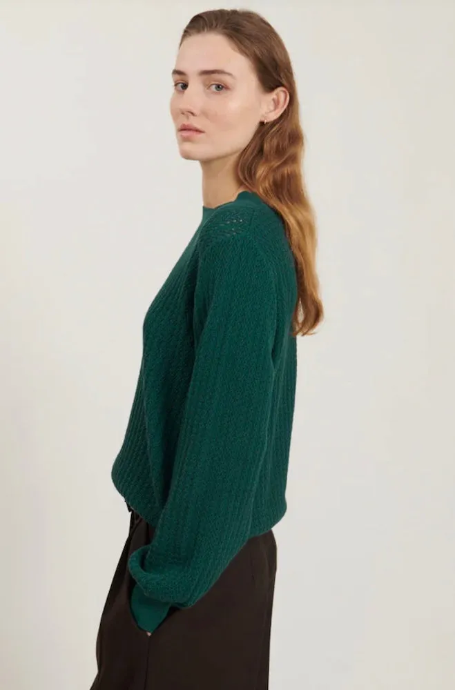 BASIC APPAREL Joda sweater rain forrest women