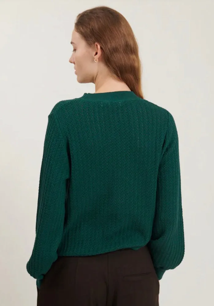 BASIC APPAREL Joda sweater rain forrest women