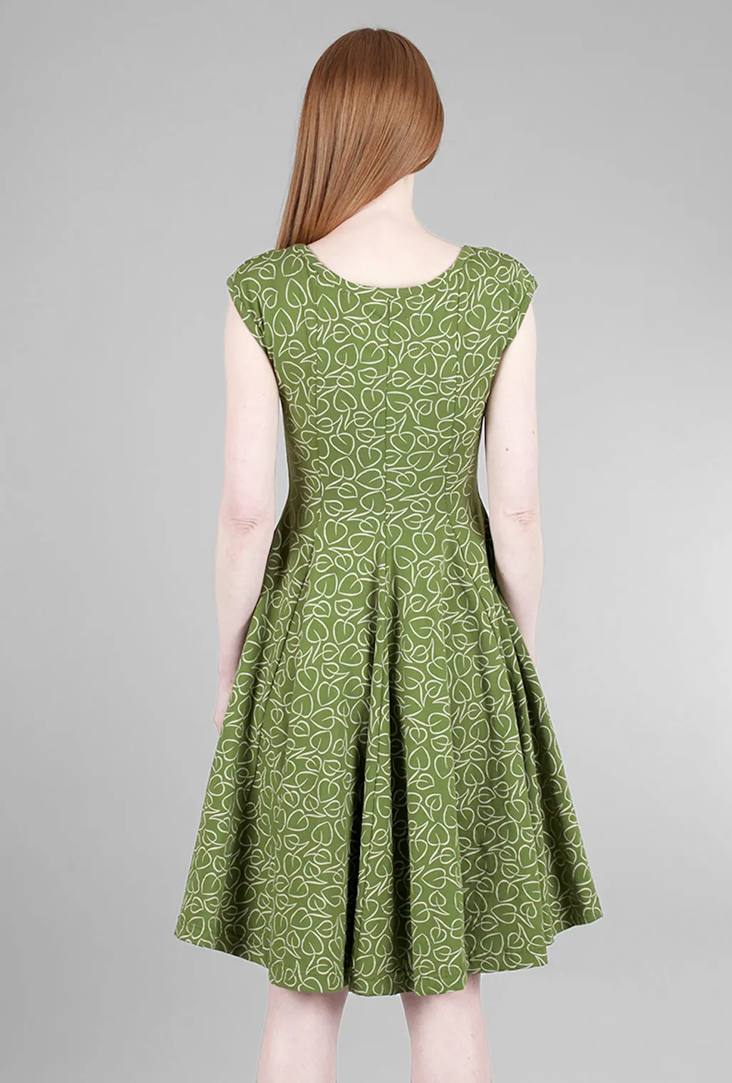 Capitola Dress, Houseplant Print