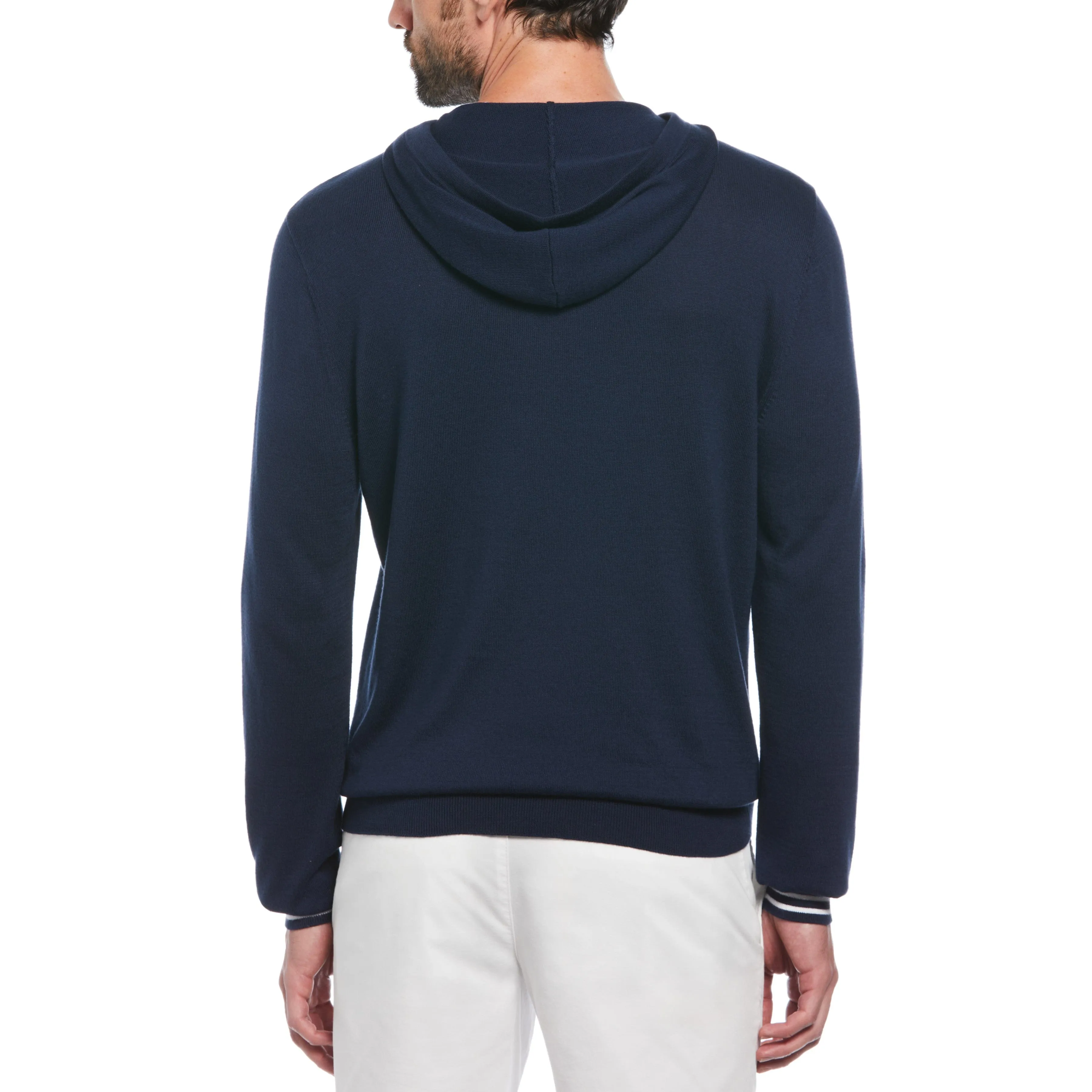 Cashmere-Like Cotton Pullover Hoodie