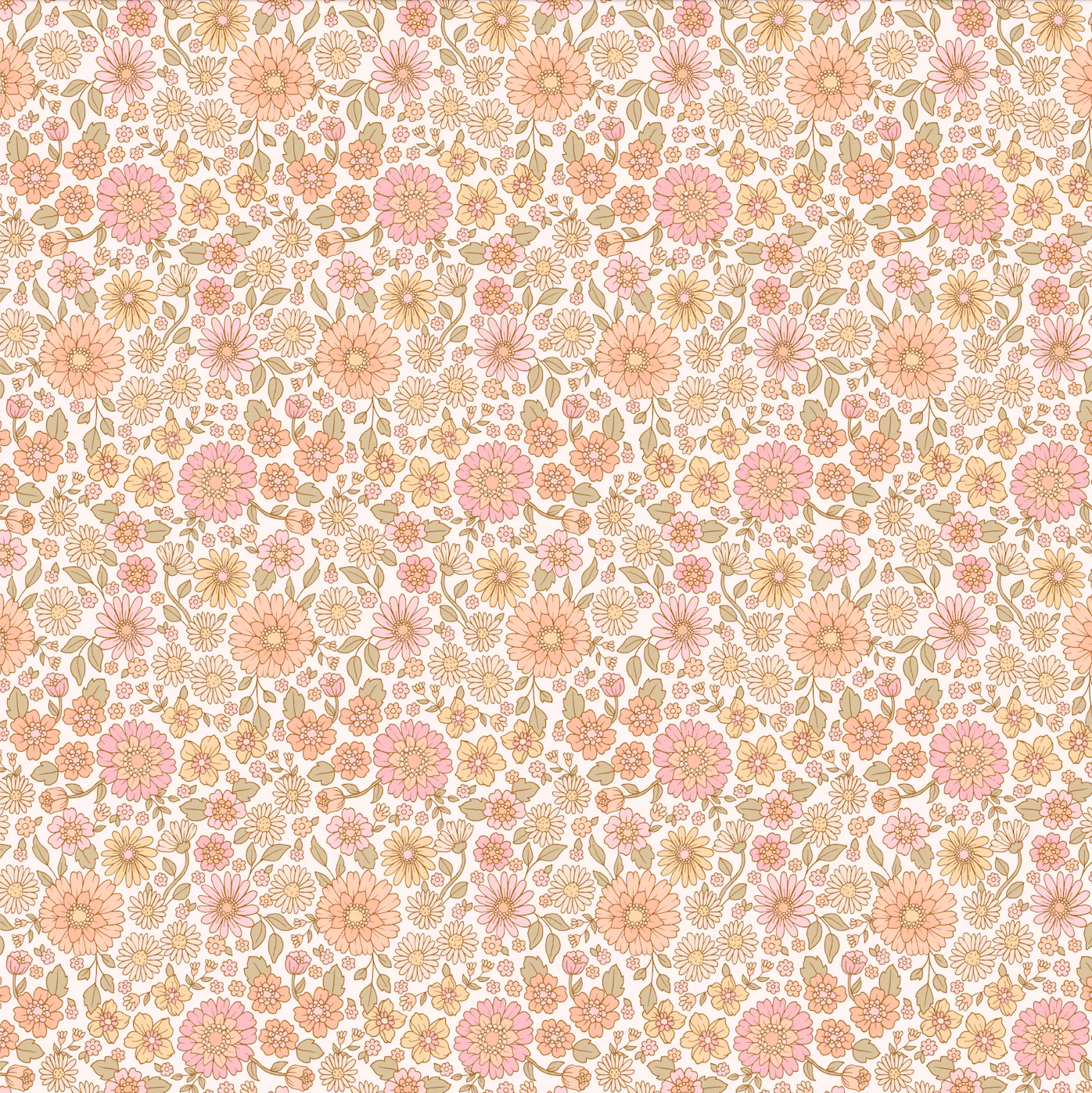 Daisy Wallpaper by Lovely People Studio