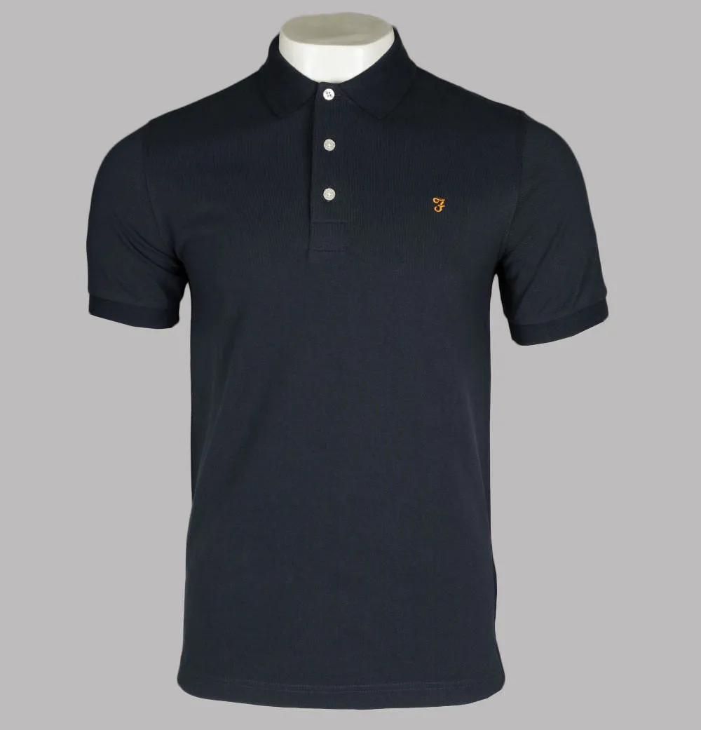 Farah Blanes Polo Shirt True Navy