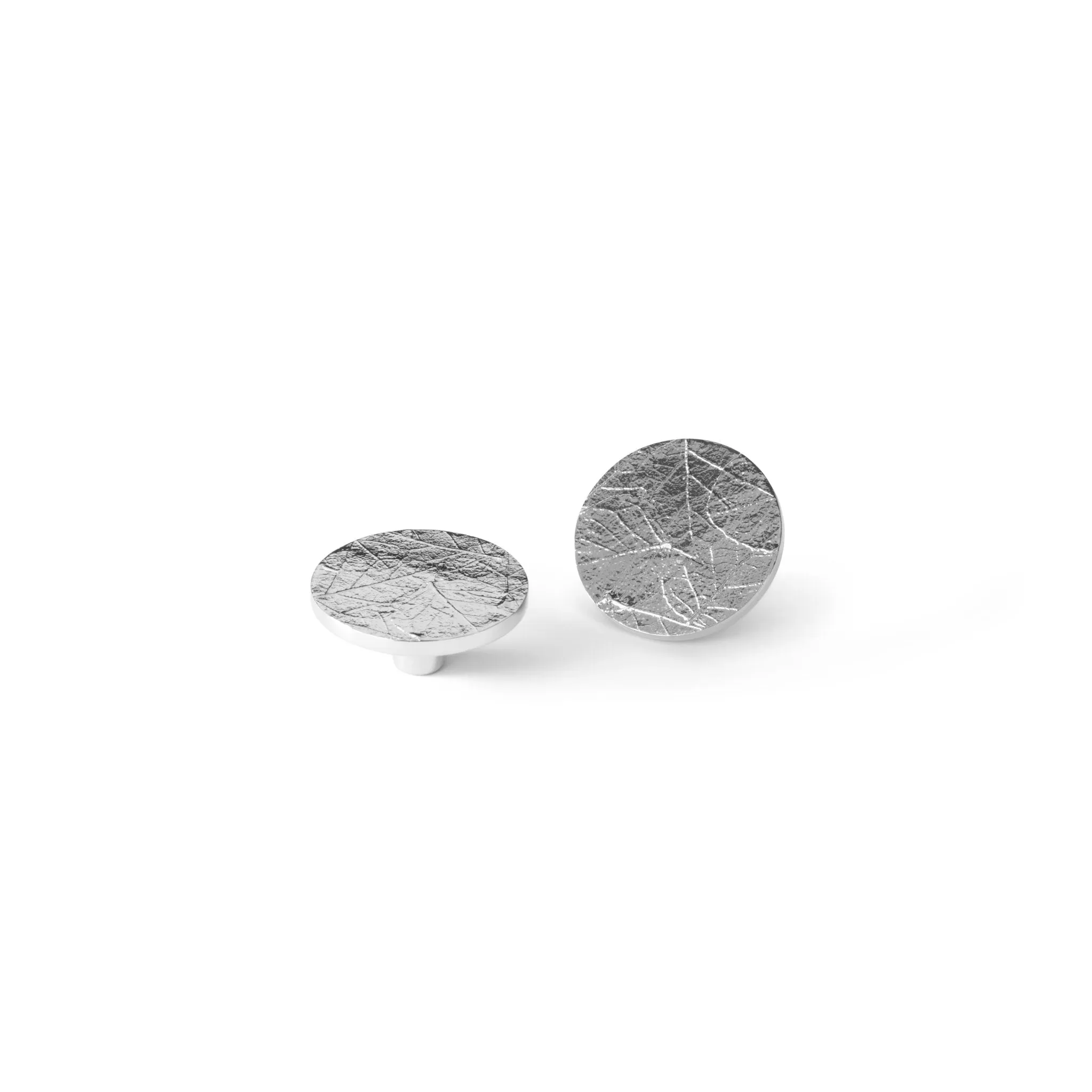 Forest Leaf Round Knob