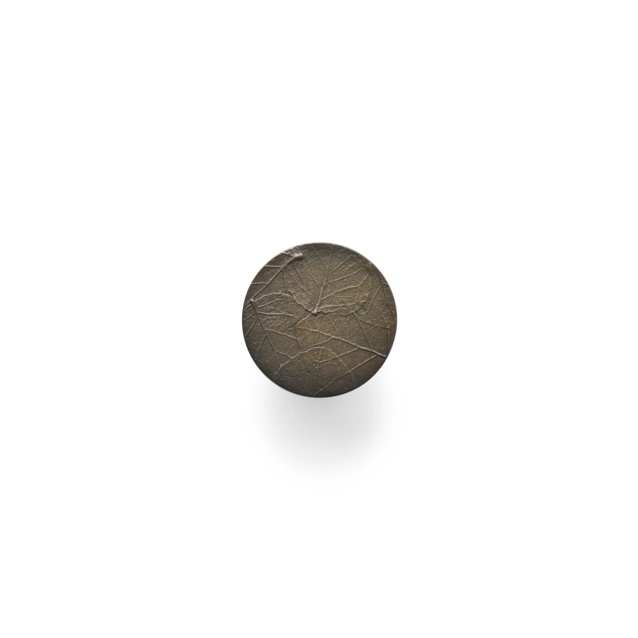 Forest Leaf Round Knob