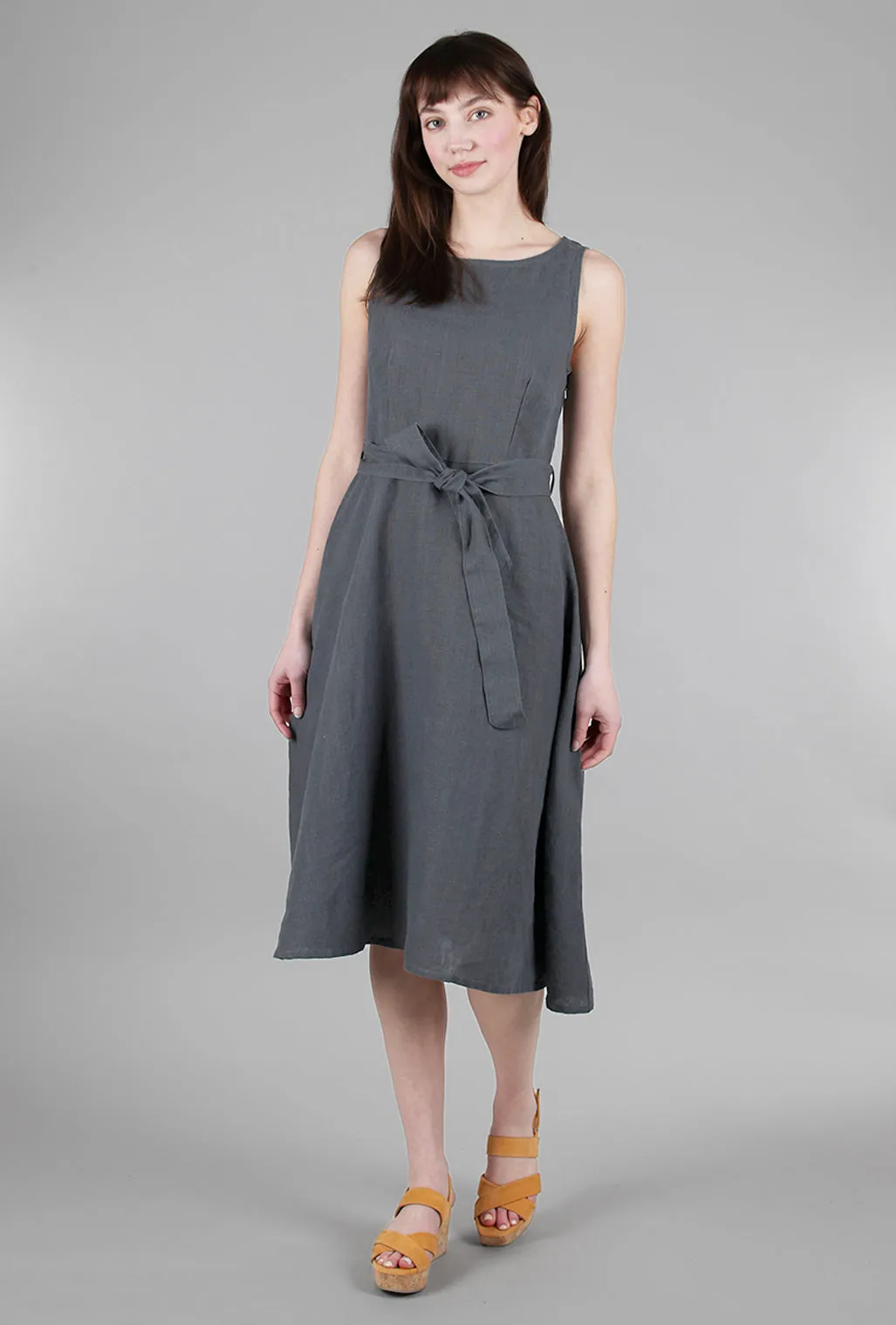 Grace Swing Dress, Dove Gray