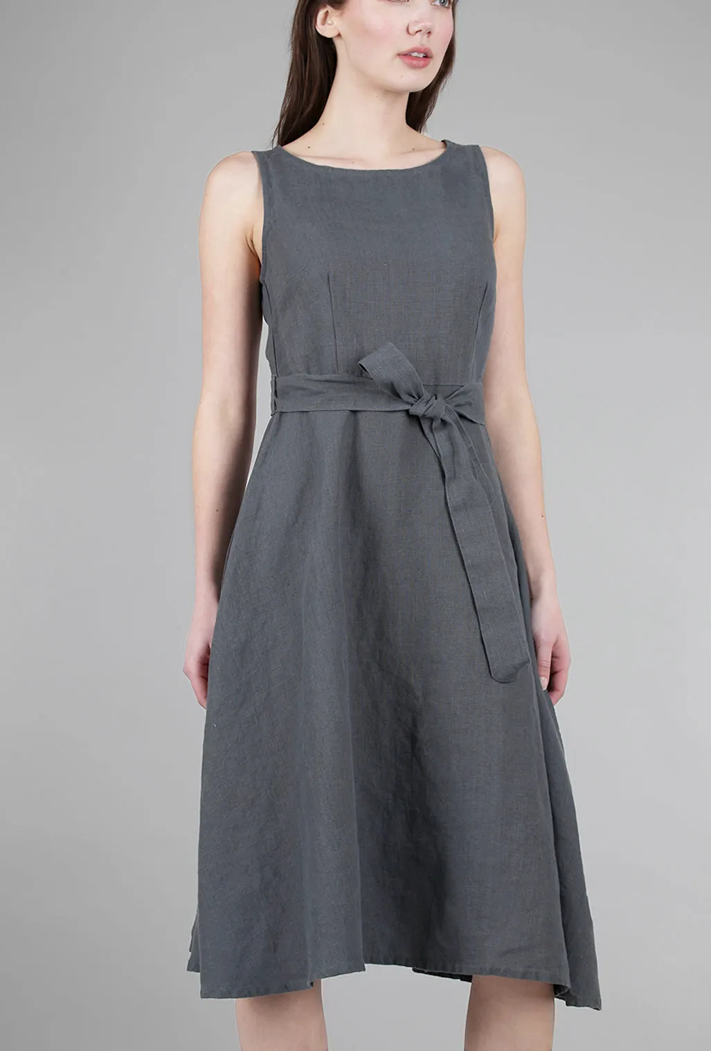 Grace Swing Dress, Dove Gray