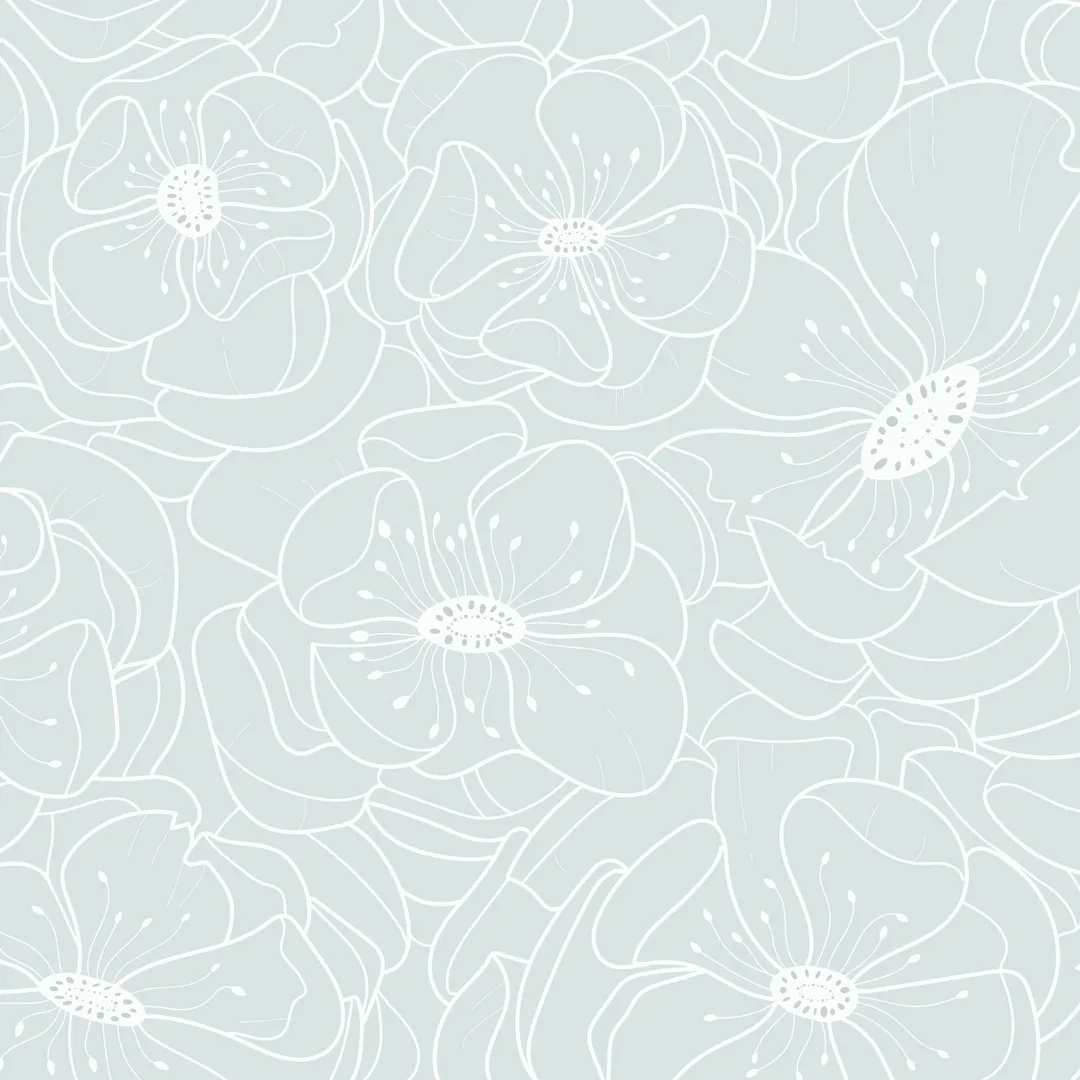Hibiscus Wallpaper Mural