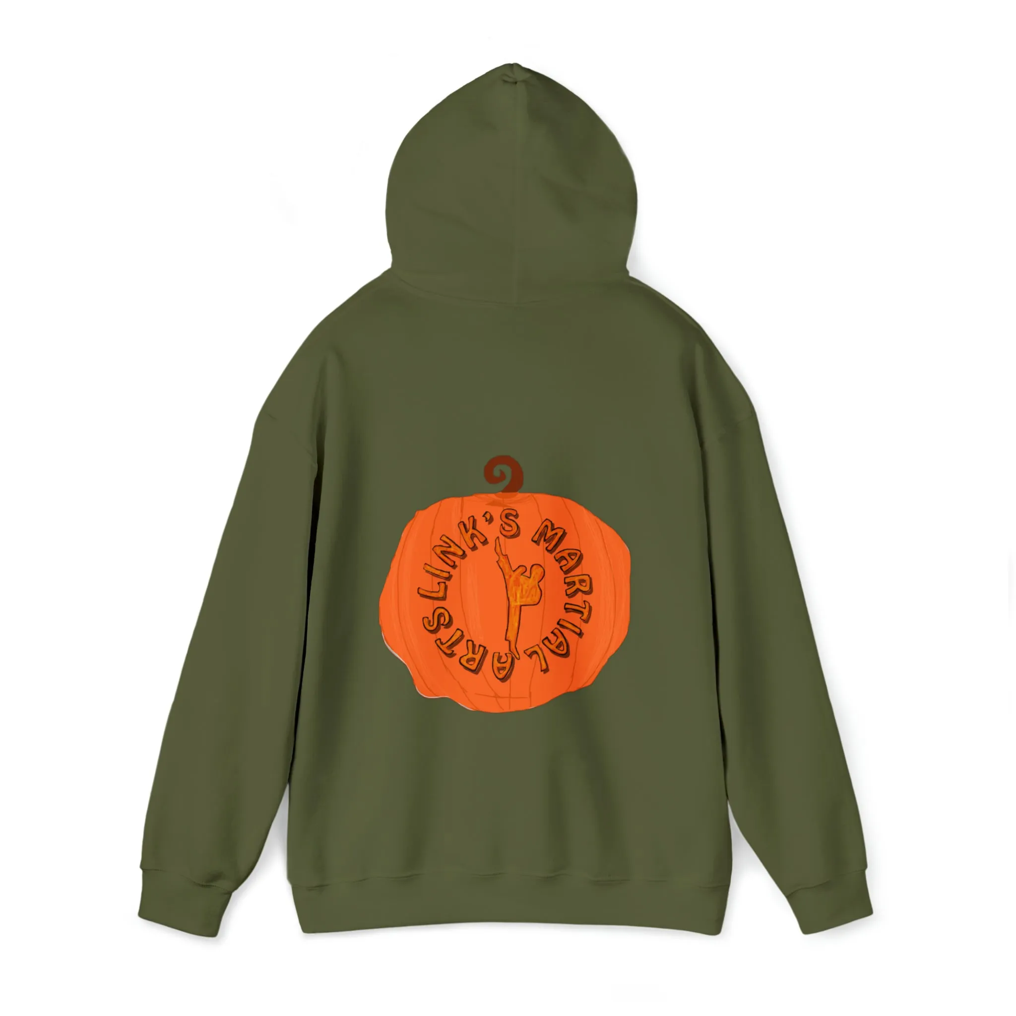 Link's Martial Arts Halloween Logo Unisex Heavy Blend™ Hooded Sweatshirt
