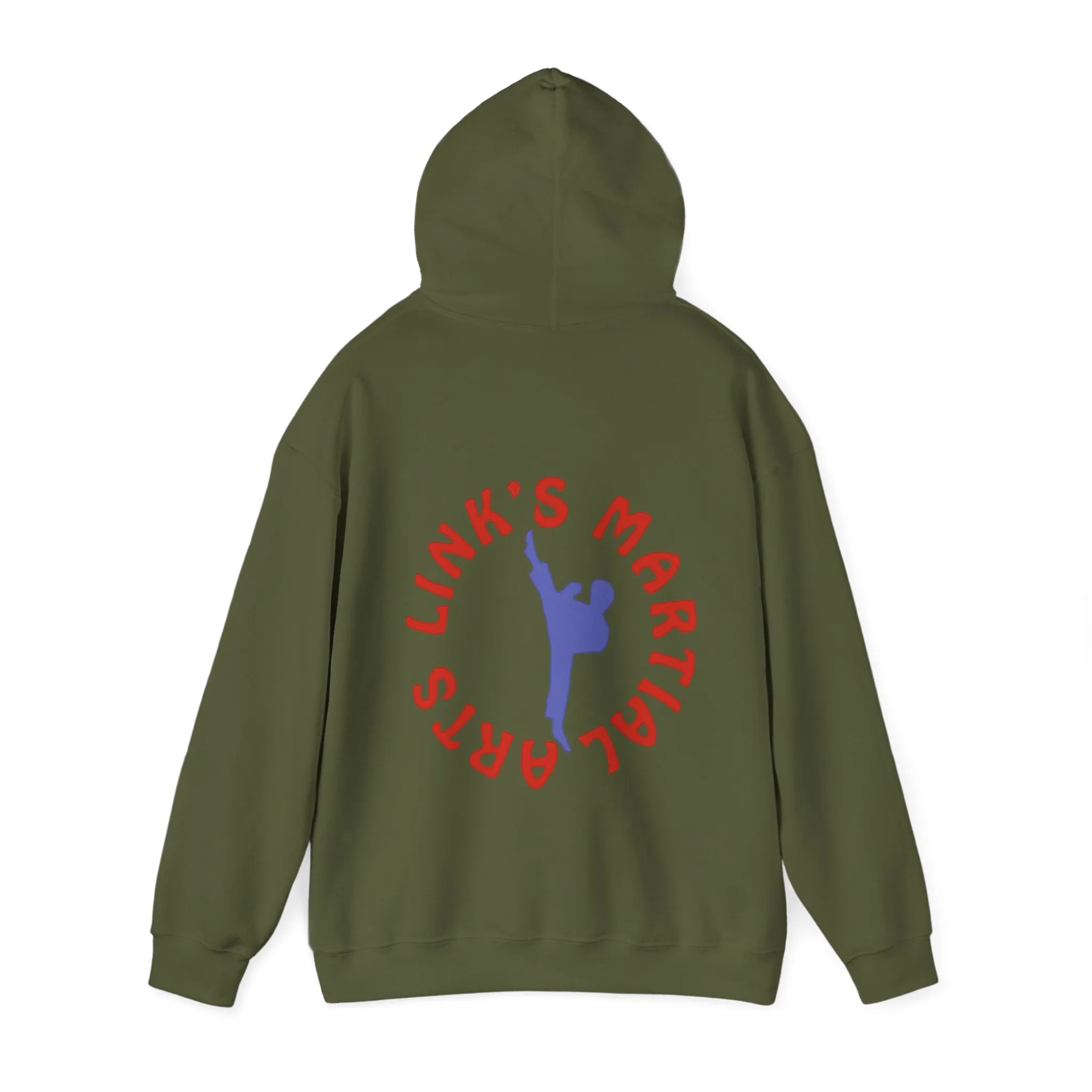 Link's Martial Arts Logo Unisex Heavy Blend™ Hooded Sweatshirt