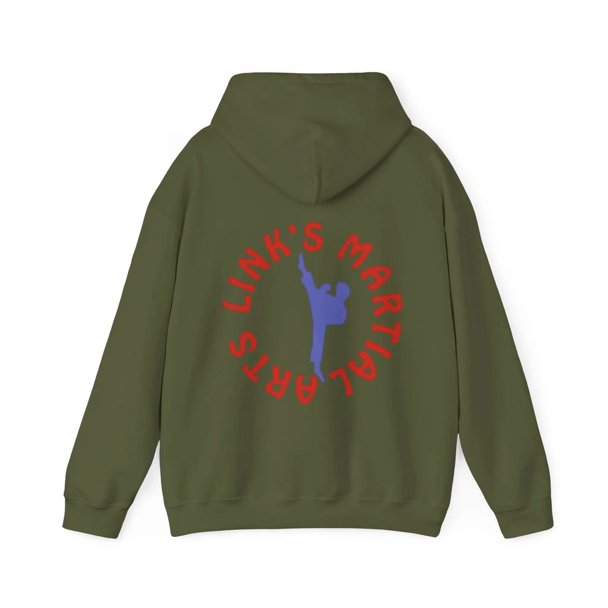 Link's Martial Arts Logo Unisex Heavy Blend™ Hooded Sweatshirt
