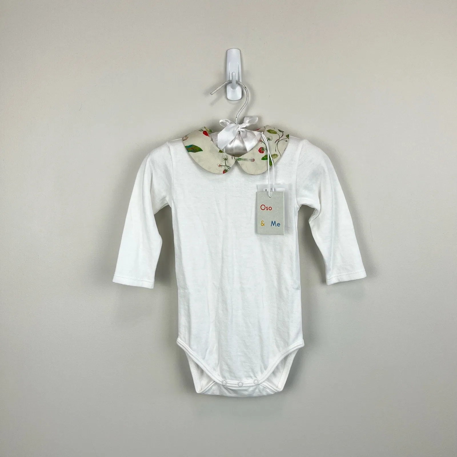 Oso & Me Peter Pan Onsie Eat Your Greens 6 Months NWT
