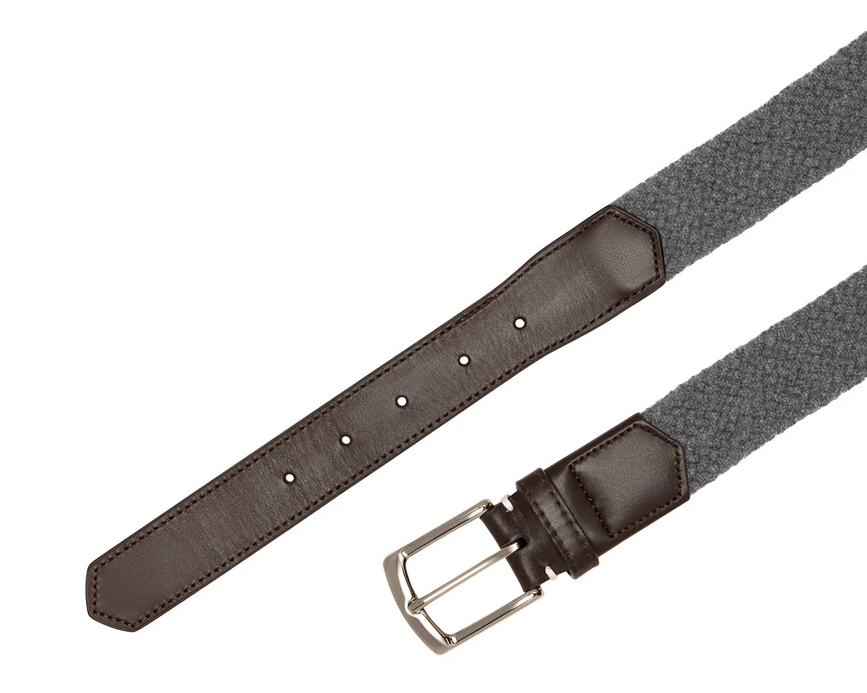 The Fischer Belt: Charcoal Wool